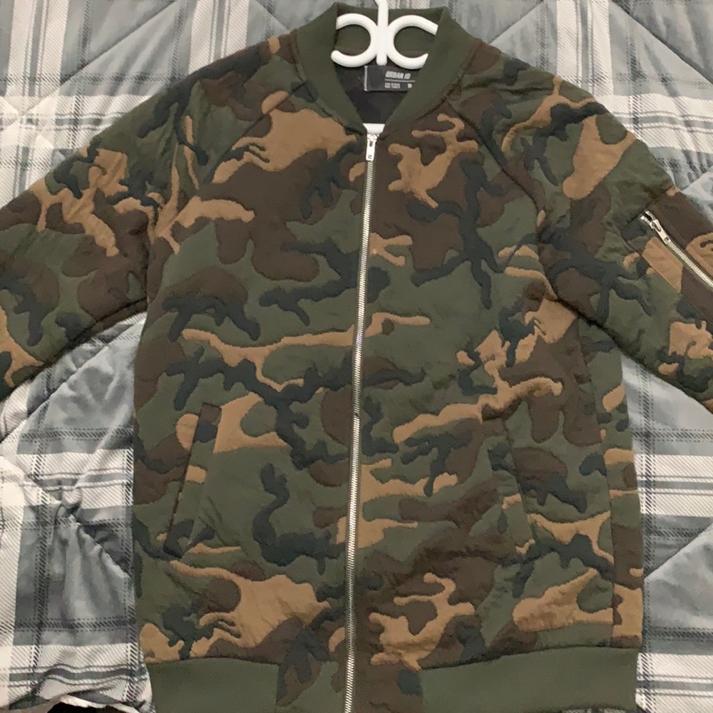 Camo Bomber Jacket